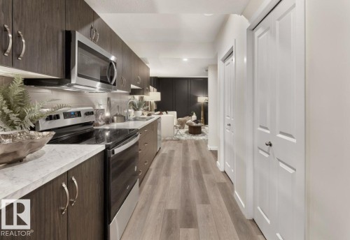 12844 211 Street, Edmonton, AB - Indoor Photo Showing Kitchen With Double Sink With Upgraded Kitchen