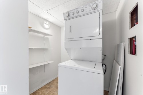 409 16035 132 Street, Edmonton, AB - Indoor Photo Showing Laundry Room