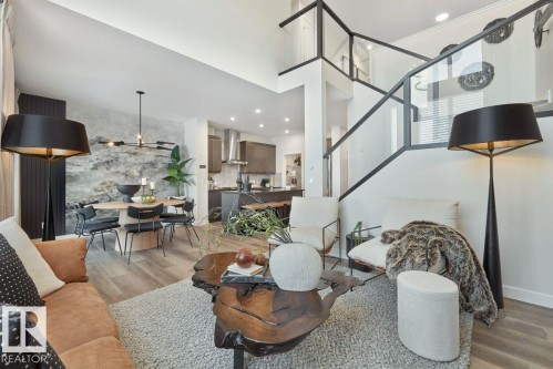 8739 224 Street, Edmonton, AB - Indoor Photo Showing Living Room