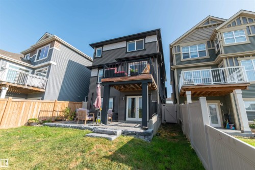3805 Cherry Loop, Edmonton, AB - Outdoor With Deck Patio Veranda