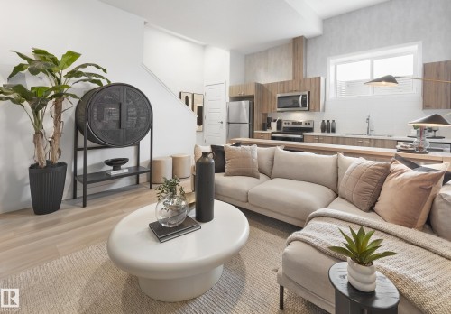 118 Stiles Bend, Leduc, AB - Indoor Photo Showing Living Room