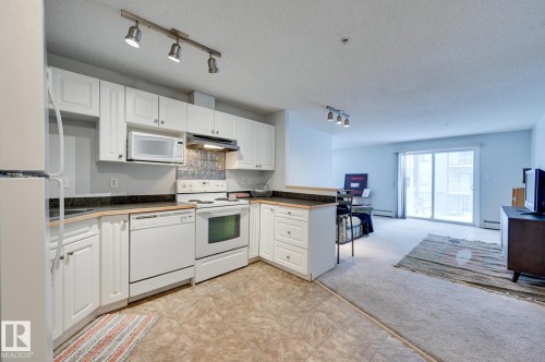201 155 Edwards Drive, Edmonton, AB - Indoor Photo Showing Kitchen