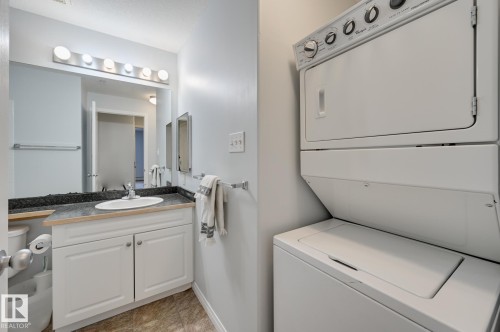 201 155 Edwards Drive, Edmonton, AB - Indoor Photo Showing Laundry Room
