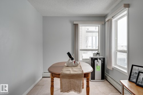 201 155 Edwards Drive, Edmonton, AB - Indoor Photo Showing Dining Room