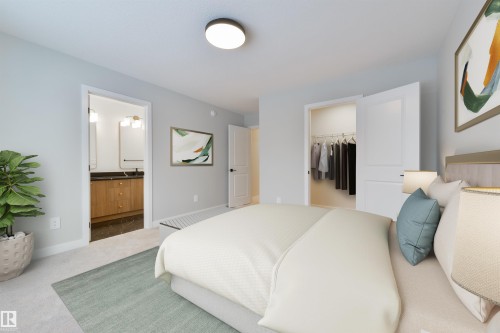 10 Cobblestone Gate, Spruce Grove, AB - Indoor Photo Showing Bedroom