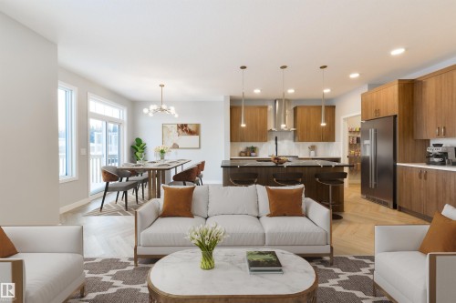 10 Cobblestone Gate, Spruce Grove, AB - Indoor Photo Showing Living Room