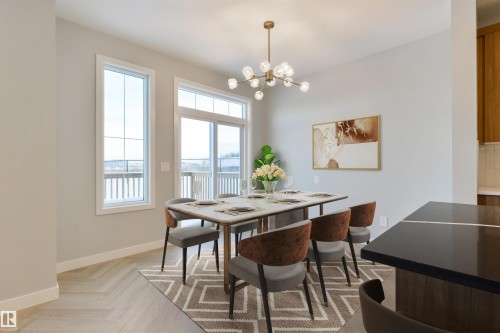 10 Cobblestone Gate, Spruce Grove, AB - Indoor Photo Showing Dining Room