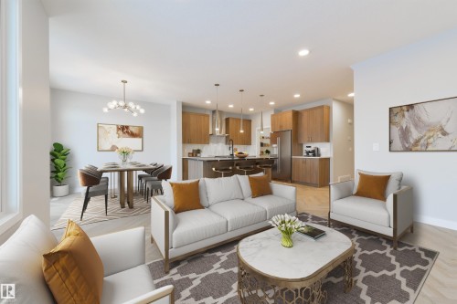 10 Cobblestone Gate, Spruce Grove, AB - Indoor Photo Showing Living Room