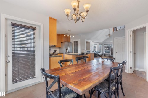 3712 69 Street, Camrose, AB - Indoor Photo Showing Dining Room