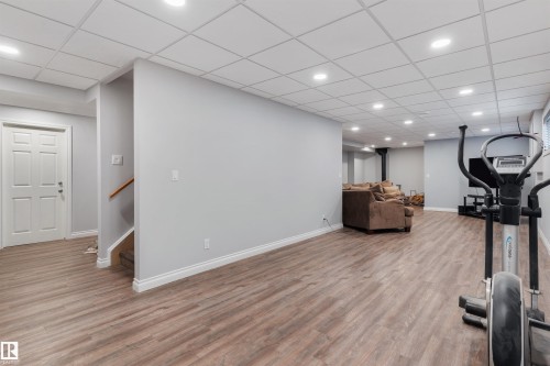 3712 69 Street, Camrose, AB - Indoor Photo Showing Gym Room