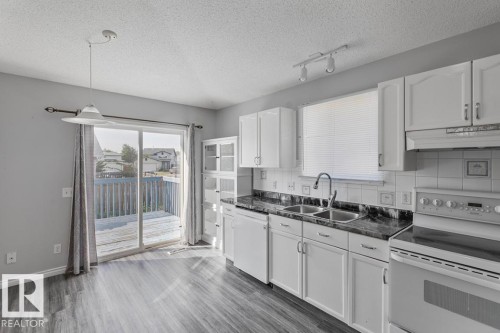 13140 35 Street, Edmonton, AB - Indoor Photo Showing Kitchen With Double Sink