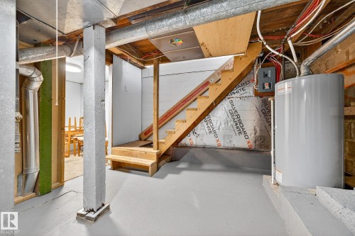 Edmonton, AB - Indoor Photo Showing Basement