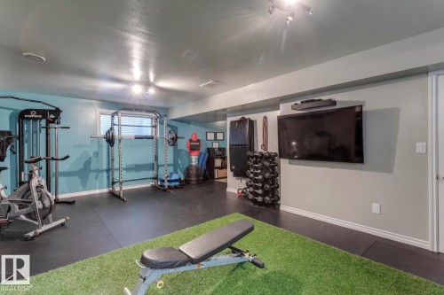 4109 Charles Link Link, Edmonton, AB - Indoor Photo Showing Gym Room