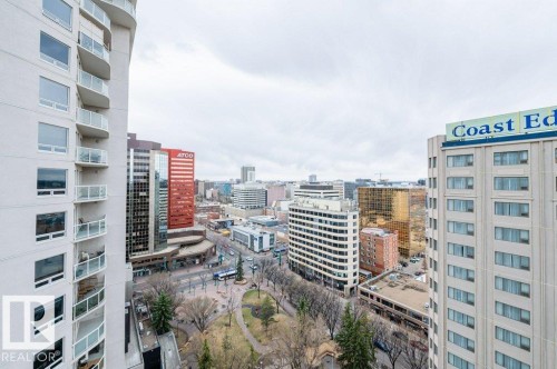 1705 10152 104 Street, Edmonton, AB - Outdoor With Balcony