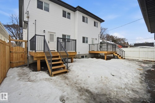 12307 91 Street, Edmonton, AB - Outdoor With Deck Patio Veranda With Exterior