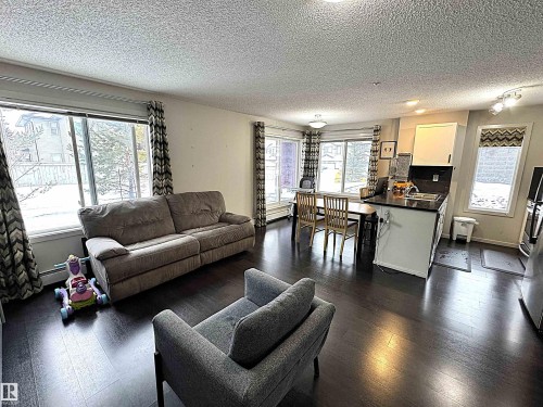 117 5521 7 Avenue, Edmonton, AB - Indoor Photo Showing Living Room