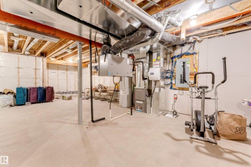 933 Mcconachie Boulevard, Edmonton, AB - Indoor Photo Showing Basement
