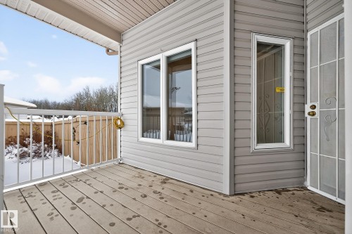 25 Folkstone Place, Stony Plain, AB - Outdoor With Deck Patio Veranda With Exterior