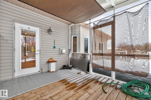 25 Folkstone Place, Stony Plain, AB - Outdoor With Deck Patio Veranda With Exterior