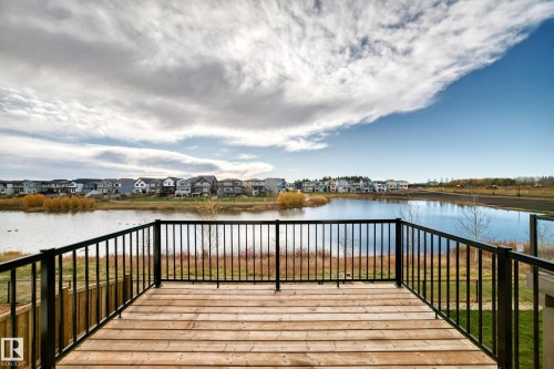 3247 Chernowski Way, Edmonton, AB - Outdoor With Body Of Water With View