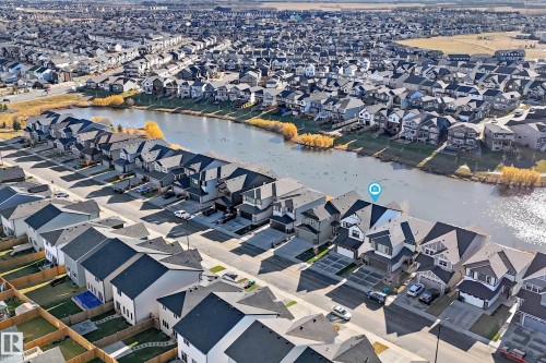 3247 Chernowski Way, Edmonton, AB - Outdoor With Body Of Water With View