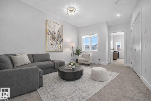 15023 15 Street, Edmonton, AB - Indoor Photo Showing Living Room