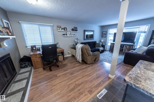 10792 165 Street, Edmonton, AB - Indoor Photo Showing Other Room With Fireplace
