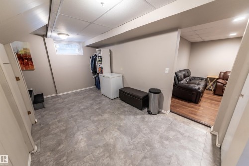10792 165 Street, Edmonton, AB - Indoor Photo Showing Basement