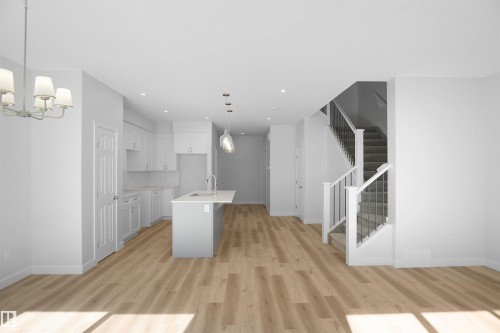 20940 16 Avenue, Edmonton, AB - Indoor Photo Showing Kitchen