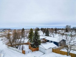 View of snowy aerial view - 