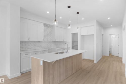 2237 194A Street, Edmonton, AB - Indoor Photo Showing Kitchen With Upgraded Kitchen