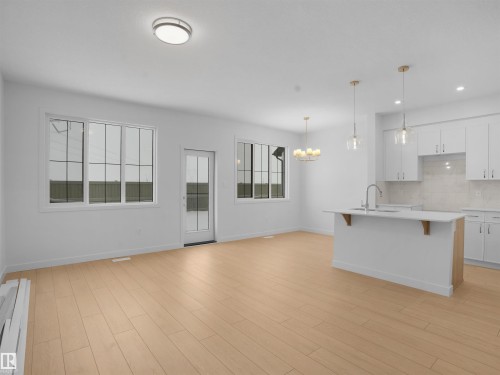 9730 Carson Place, Edmonton, AB - Indoor Photo Showing Kitchen With Upgraded Kitchen