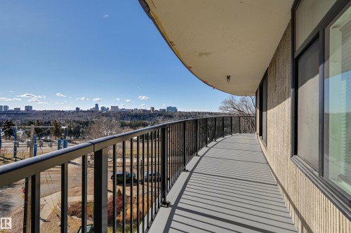 502 11710 100 Avenue, Edmonton, AB - Outdoor With Balcony With View With Exterior