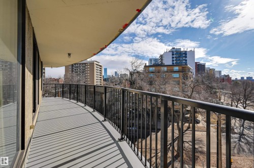 502 11710 100 Avenue, Edmonton, AB - Outdoor With Balcony With View With Exterior