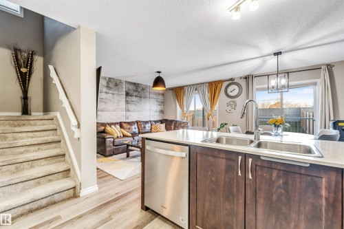 559 Ebbers Way, Edmonton, AB - Indoor Photo Showing Kitchen With Double Sink