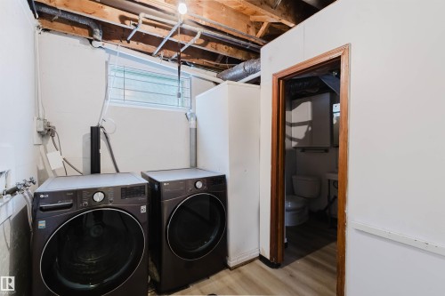 12026 104 Street, Edmonton, AB - Indoor Photo Showing Laundry Room