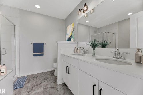 724 Southfork Drive, Leduc, AB - Indoor Photo Showing Bathroom