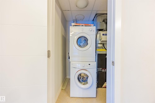 121 10523 123 Street, Edmonton, AB - Indoor Photo Showing Laundry Room