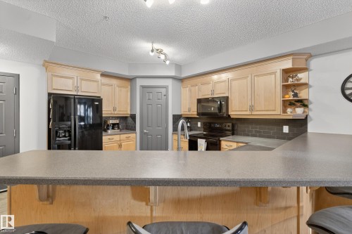 102 9803 96A Street, Edmonton, AB - Indoor Photo Showing Kitchen