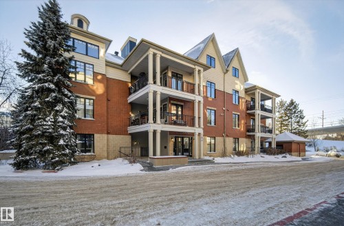 102 9803 96A Street, Edmonton, AB - Outdoor With Balcony
