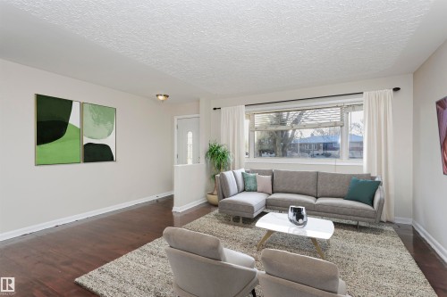 15702 92A Avenue, Edmonton, AB - Indoor Photo Showing Living Room