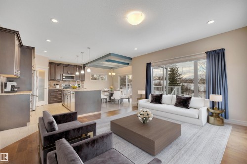 2137 Blue Jay Point(E), Edmonton, AB - Indoor Photo Showing Living Room