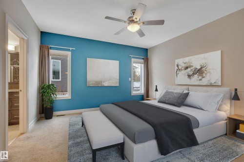 2137 Blue Jay Point(E), Edmonton, AB - Indoor Photo Showing Bedroom