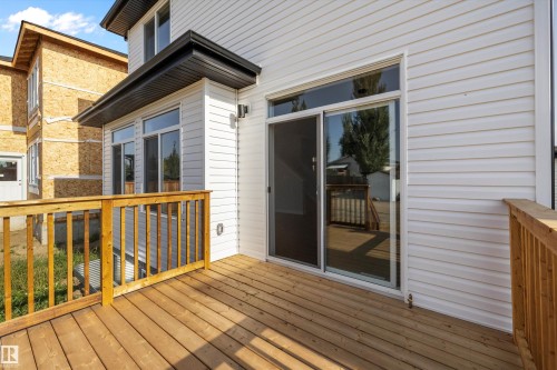 72 Maple Crescent, Gibbons, AB - Outdoor With Deck Patio Veranda With Exterior