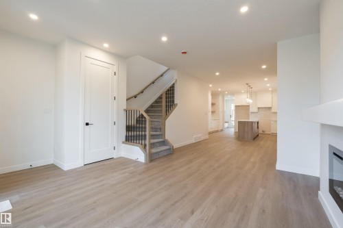 9540 148 Street, Edmonton, AB - Indoor With Fireplace