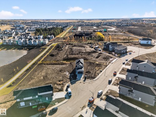 View of property location featuring nearby suburban area - 3285 Chernowski Way Sw, Edmonton, AB - Outdoor With View