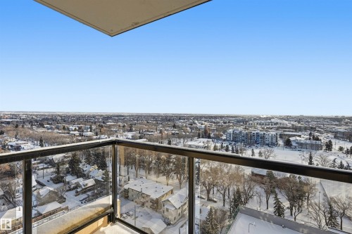 1808 10149 Saskatchewan Drive, Edmonton, AB - Outdoor With View
