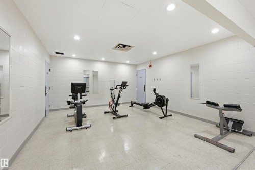 1808 10149 Saskatchewan Drive, Edmonton, AB - Indoor Photo Showing Gym Room