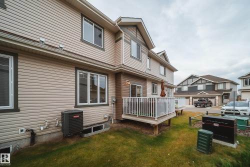 44 4835 Wright Drive, Edmonton, AB - Outdoor With Deck Patio Veranda With Exterior