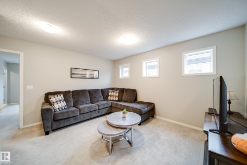 9040 Cooper Link, Edmonton, AB - Indoor Photo Showing Living Room